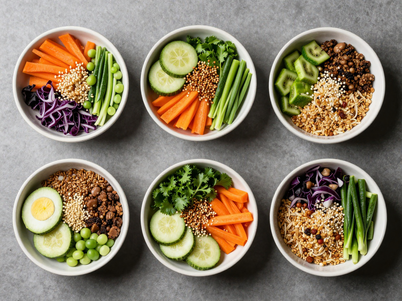 Consultation package inspiration with a varied nutritious bowl
